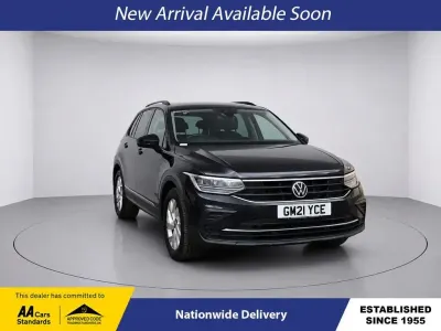 Used VW Tiguan Life 150 HP (110 kW) 2021 Black SUV