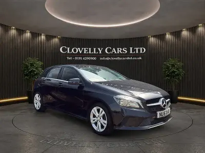 Used Mercedes A180 Executive 109 HP (80 kW) 2016 Black Hatchback
