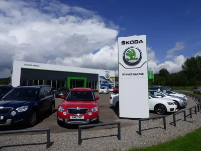 Used Skoda Scala Monte Carlo 108 HP (79 kW) 2023 White Hatchback