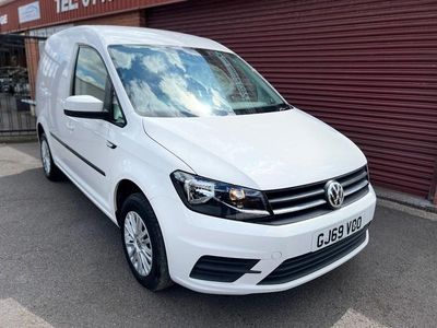 White Used 2019 VW Caddy Trendline MPV | £9,489 (Fair price)