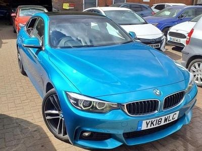 Used BMW 430 M Sport 252 HP (185 kW) 2018 Blue Coupe