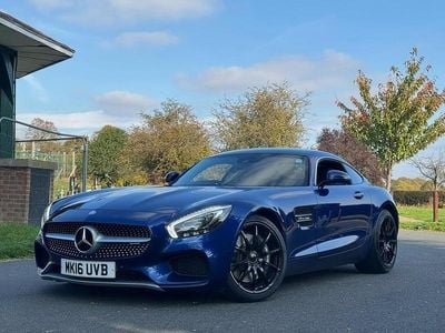 Blue Used 2016 Mercedes AMG GT Premium Coupe | £40,995 (Fair price)