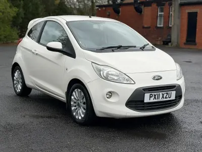 Used Ford Ka Zetec 69 HP (50 kW) 2011 White Hatchback
