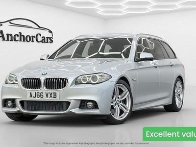 Silver Used 2016 BMW 530 M Sport Estate | £15,690 (Fair price)