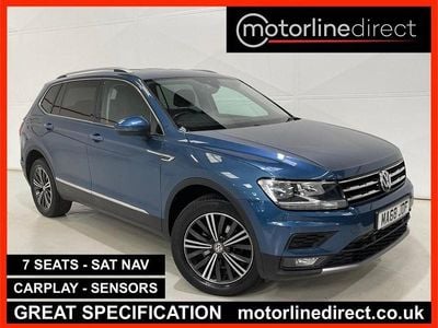 Used VW Tiguan Allspace SE 150 HP (110 kW) 2018 Blue SUV