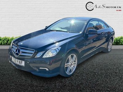 Used Mercedes E350 228 HP (167 kW) 2010 Blue Coupe