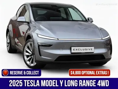 Used Tesla Model Y Long Range AWD 378 kW (514 HP) 2025 Grey SUV