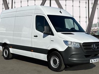 Used Mercedes E-Sprinter 100 kW (136 HP) 2025 White Van