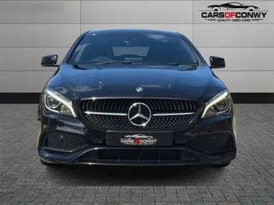 Used Mercedes CLA220 Shooting Brake AMG line 170 HP (125 kW) 2018 Black Estate