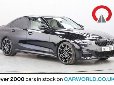 Used BMW 320 M Sport 184 HP (135 kW) 2021 Black Sedan
