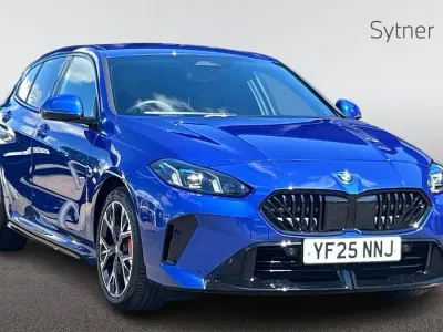 Used BMW 120 M Sport 168 HP (123 kW) 2025 Blue Hatchback