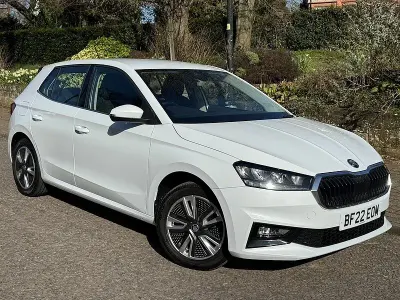 Used Skoda Fabia SE L 2022 White Hatchback