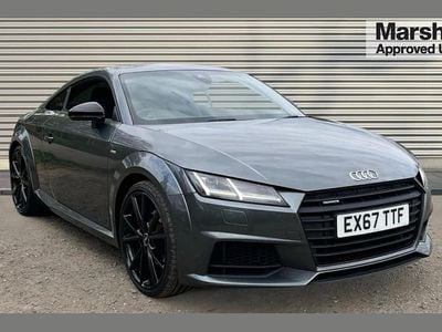 Used Audi TT Black Edition 230 HP (169 kW) 2017 Grey Coupe