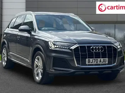Used Audi Q7 S-Line 381 HP (280 kW) 2020 Grey SUV