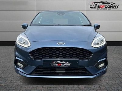 Used Ford Fiesta ST-Line 125 HP (91 kW) 2018 Blue Hatchback