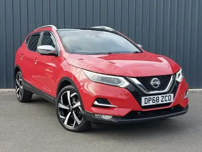Used Nissan Qashqai Tekna+ 115 HP (84 kW) 2019 Red SUV