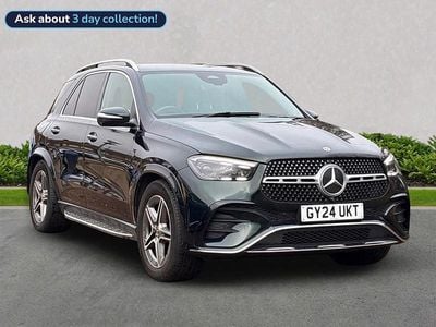 Green Used 2024 Mercedes GLE450 AMG AMG line Estate | £54,399 (Fair price)