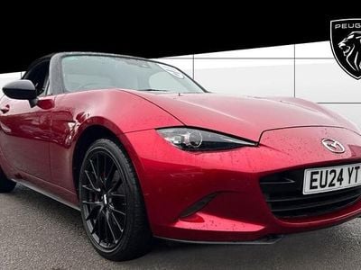 Red Used 2024 Mazda MX5 Homura-Line Cabriolet | £23,606 (Good price)
