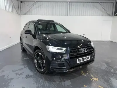 Used Audi Q5 Black Edition 190 HP (139 kW) 2019 Black SUV