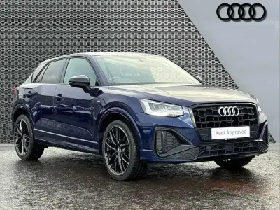 Used Audi Q2 Black Edition 147 HP (108 kW) 2021 Blue SUV