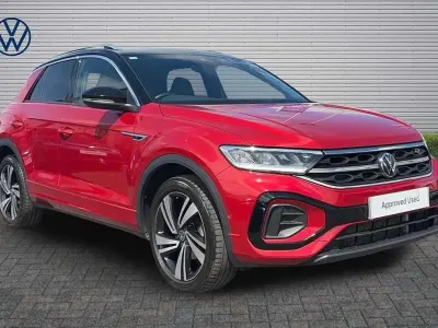 Used VW T-Roc R-line 150 HP (110 kW) 2022 Red SUV