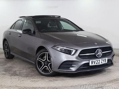 Used Mercedes A250 AMG line 218 HP (160 kW) 2022 Grey Sedan