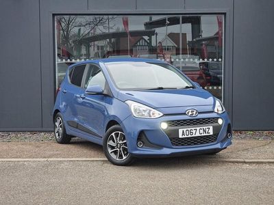 Blue Used 2017 Hyundai i10 Premium Hatchback | £10,495 (Fair price)