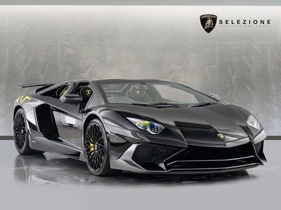 Used Lamborghini Aventador 2016 Black Cabriolet