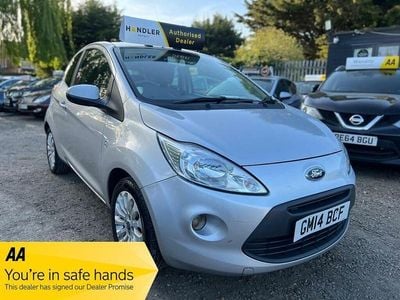 Used Ford Ka Zetec 69 HP (50 kW) 2014 Silver Hatchback