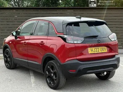 Used Vauxhall Crossland GS Line 110 HP (80 kW) 2022 Red SUV