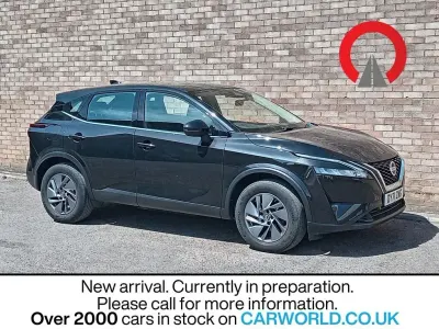 Used Nissan Qashqai Acenta Premium 158 HP (116 kW) 2021 Black SUV