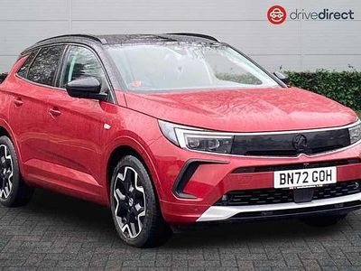 Used Vauxhall Grandland X Ultimate 131 HP (96 kW) 2023 Red SUV