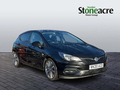 Used Vauxhall Astra SRi 145 HP (106 kW) 2020 Black Hatchback