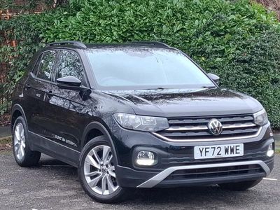 Used VW T-Cross SE 95 HP (69 kW) 2022 Black SUV