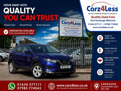 Used Nissan Qashqai Acenta Premium 115 HP (84 kW) 2019 Blue SUV