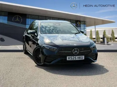 Used Mercedes A180 AMG Line Premium Plus 136 HP (100 kW) 2025 Black Hatchback