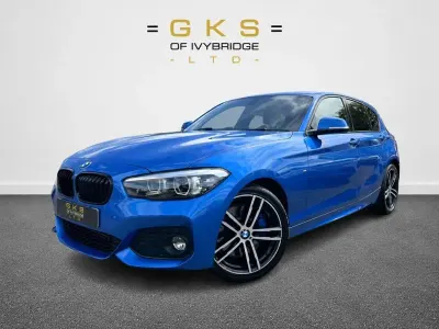 Used BMW 118 M Sport 2018 Blue Hatchback