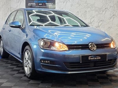 Used VW Golf VII Match 122 HP (89 kW) 2015 Blue Hatchback
