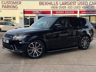 Used Land Rover Range Rover Sport HSE 300 HP (220 kW) 2021 Black SUV