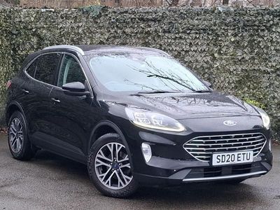 Used Ford Kuga Titanium 150 HP (110 kW) 2020 Black SUV