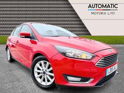 Used Ford Focus Titanium 150 HP (110 kW) 2015 Red Hatchback