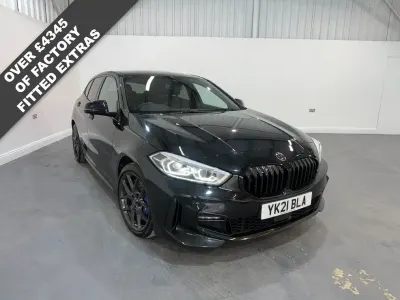 Used BMW 118 M Sport 150 HP (110 kW) 2021 Black Hatchback