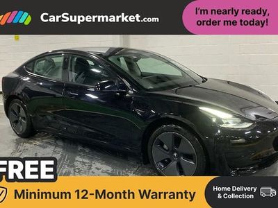 Black Used 2021 Tesla Model 3 Standard Range Sedan | £17,897 (Fair price)