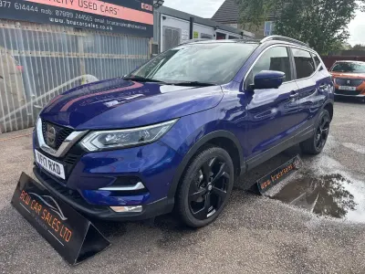 Used Nissan Qashqai Tekna 110 HP (80 kW) 2017 Blue SUV