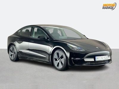 Black Used 2020 Tesla Model 3 Long Range AWD Sedan | £19,295 (Fair price)