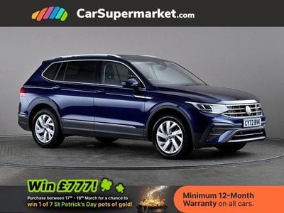 Used VW Tiguan Allspace Life 2022 Blue SUV
