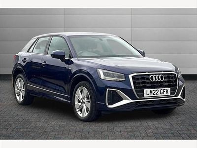 Used Audi Q2 S-Line 150 HP (110 kW) 2022 Blue SUV