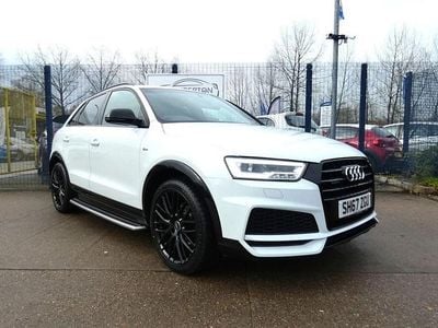 Used Audi Q3 Black Edition 150 HP (110 kW) 2017 White SUV