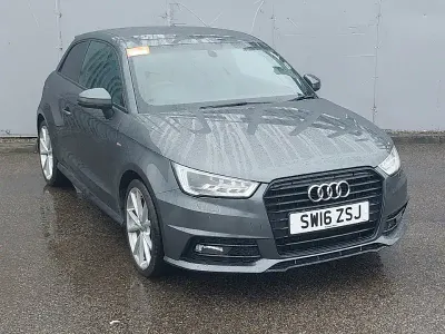 Used Audi A1 Black Edition 150 HP (110 kW) 2016 Grey Hatchback
