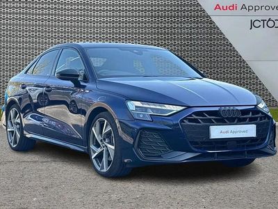 Used Audi A3 Black Edition 147 HP (108 kW) 2025 Blue Sedan